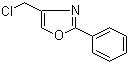 CAS # 30494-97-4, 4-Chloromethyl-2-phenyl-oxazole, 4-(Chloromethyl)-2-phenyl-1,3-oxazole