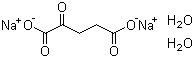 CAS # 305-72-6, Disodium 2-oxoglutarate dihydrate, 2-Oxopentanedioic acid disodium salt dihydrate, 2-Ketoglutaric acid disodium salt dihydrate