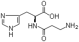 CAS 登录号：305-84-0, L-肌肽, N-beta-丙氨酰-L-组氨酸