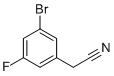 structure of CAS# 305800-58-2, 2-(3-溴-5-氟苯基)乙腈