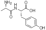 structure of CAS# 3061-88-9, L-丙氨酰-L-酪氨酸