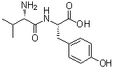 structure of CAS# 3061-91-4, L-缬氨酰-L-酪氨酸