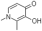 CAS 登录号：30652-11-0, 1,2-二甲基-3-羟基-4-吡啶酮, 去铁酮