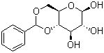 structure of CAS# 30688-66-5, 4,6-O-亚苄基-D-吡喃葡萄糖