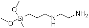 structure of CAS# 3069-29-2, N-氨乙基-3-氨丙基甲基二甲氧基硅烷