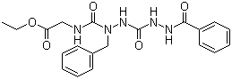 CAS 登录号：3069-72-5, N-(2-苯甲酰肼)-N-(1-苄基-2-羰基肼)-N-羰基甘氨酸乙酯