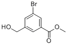 structure of CAS# 307353-32-8, 5-溴-3-(羟基甲基)苯甲酸甲酯
