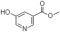 structure of CAS# 30766-22-4, Methyl 5-hydroxynicotinate