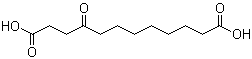 CAS 登录号：30828-09-2, 4-氧代十二烷二酸