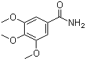 CAS # 3086-62-2, 3,4,5-Trimethoxybenzamide