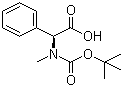 structure of CAS# 30925-11-2, Boc-N-甲基-L-苯甘氨酸
