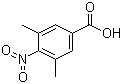 structure of CAS# 3095-38-3, 3,5-二甲基-4-硝基苯甲酸