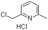 CAS 登录号：3099-30-7, 2-(氯甲基)-6-甲基吡啶盐酸盐