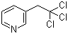 structure of CAS# 3099-50-1, 3-三氯甲基吡啶