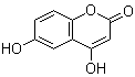 CAS 登录号：30992-75-7, 4,6-二羟基-2H-1-苯并吡喃-2-酮