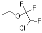 structure of CAS# 310-71-4, 2-氯-1,1,2-三氟乙基乙醚