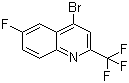CAS 登录号：31009-33-3, 4-溴-6-氟-2-(三氟甲基)喹啉