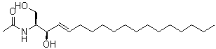 N-Acetylsphingosine molecular structure (CAS 3102-57-6)