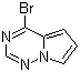 structure of CAS# 310436-61-4, 4-溴吡咯并[1,2-f][1,2,4]三嗪