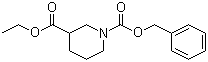 structure of CAS# 310454-53-6, Cbz-Piperidine-3-carboxylic acid ethyl ester