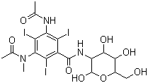 Metrizamide molecular structure (CAS 31112-62-6)