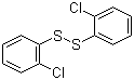 structure of CAS# 31121-19-4, 2,2'-Dichlorodiphenyl disulfide