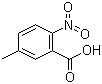 CAS 登录号：3113-72-2, 5-甲基-2-硝基苯甲酸