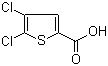 structure of CAS# 31166-29-7, 4,5-二氯噻吩-2-甲酸