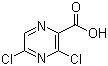 structure of CAS# 312736-49-5, 3,5-二氯吡嗪-2-甲酸