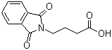 structure of CAS# 3130-75-4, 4-(1,3-二氧代异吲哚啉-2-基)丁酸