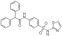 CAS 登录号：313254-51-2, alpha-苯基-N-[4-[(2-噻唑基氨基)磺酰基]苯基]苯乙酰胺