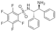 CAS # 313342-24-4, N-[(1S,2S)-2-Amino-1,2-diphenylethyl]-2,3,4,5,6-pentafluorobenzene-1-sulfonamide