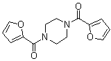 structure of CAS# 31350-27-3, 1,4-Di-2-furoylpiperazine