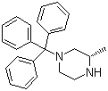 structure of CAS# 313657-75-9, (S)-4-N-三苯甲基-2-甲基哌嗪