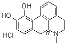 structure of CAS# 314-19-2, R-(-)-阿朴吗啡盐酸盐