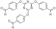 CAS 登录号：3140-75-8, 2,4,6-三(4-甲酰基苯氧基)-1,3,5-三嗪
