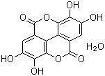 structure of CAS# 314041-08-2, 鞣花酸水合物