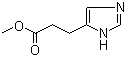 structure of CAS# 31434-93-2, 1H-咪唑-5-丙酸甲酯