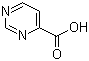structure of CAS# 31462-59-6, 4-Pyrimidinecarboxylic acid
