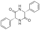 structure of CAS# 31485-02-6, (3R,6R)-3,6-二苯基哌嗪-2,5-二酮