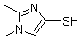 1,2-Dimethyl-1H-imidazole-4-thiol molecular structure (CAS 315181-99-8)