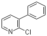 structure of CAS# 31557-57-0, 2-Chloro-3-phenylpyridine