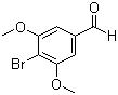 structure of CAS# 31558-40-4, 4-溴-3,5-二甲氧基苯甲醛