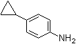 structure of CAS# 3158-71-2, 4-环丙基苯胺