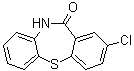 structure of CAS# 3159-04-4, 2-氯二苯并[b,f][1,4]硫氮杂卓-11(10H)-酮