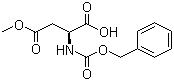 structure of CAS# 3160-47-2, N-苄氧羰基-L-天冬氨酸 4-甲酯