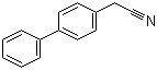 structure of CAS# 31603-77-7, 4-联苯乙腈