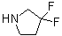 3,3-Difluoropyrrolidine molecular structure (CAS 316131-01-8)