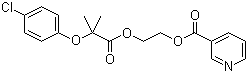 structure of CAS# 31637-97-5, Etofibrate