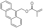 structure of CAS# 31645-35-9, 甲基丙烯酸-9-蒽甲酯